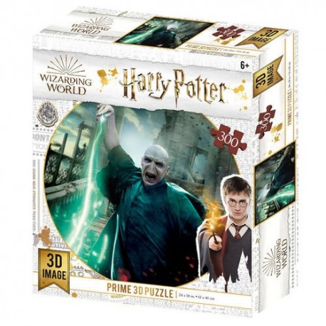 Caja del puzzle 3D lenticular de Harry Potter