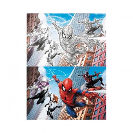 Puzzle 3D gratter Marvel multivers 150 pièces