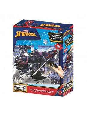 Puzzle para rascar 3D Spiderman vs Venom