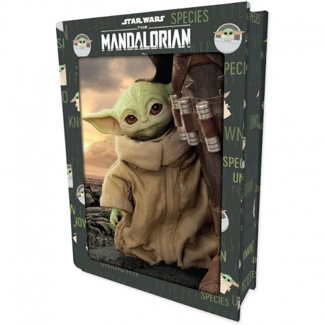 Puzzle 3D Star Wars The Mandalorian con Grogu