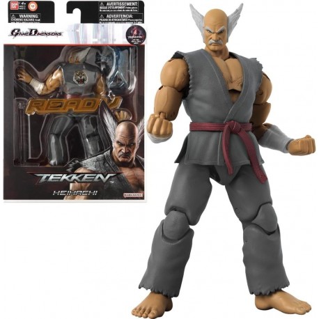 Figura articulada de Heihachi de Tekken de Bandai