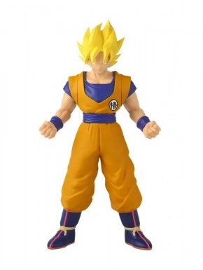 Figura Super Saiyan Goku de Dragon Ball Z en postura dinámica