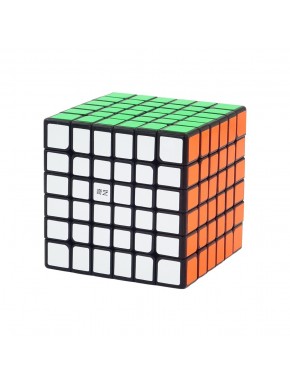 Cubo Rubik Qiyi Qifang W 6x6 negro con stickers de colores