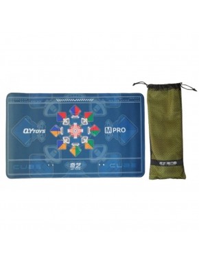 Alfombrilla azul QiYi Stack Mat con bolsa de transporte