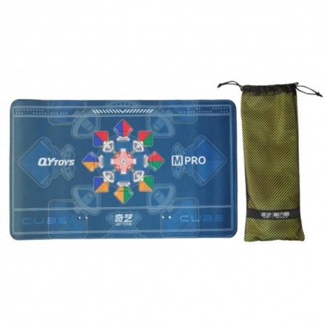 Alfombrilla azul QiYi Stack Mat con bolsa de transporte