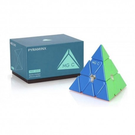 Cubo Rubik YJ MGC EVO Pyraminx con caja