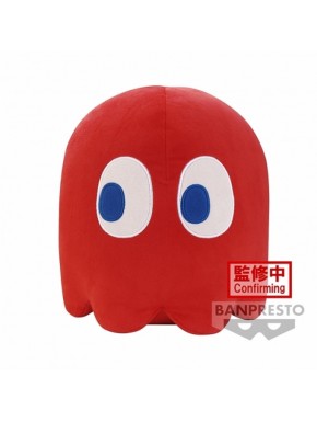 Peluche fantasma rojo de Pac-Man de 18 cm