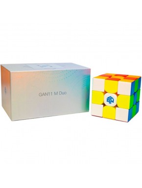 Cubo Rubik GAN 11 M Duo magnético con caja