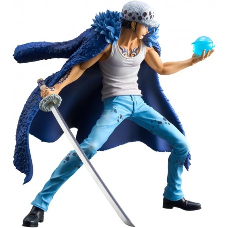 Figura de Trafalgar Law Grandista de One Piece com espada Kikoku