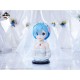 Figura Ichibansho Rem Wedding de 21 cm de Re: Zero