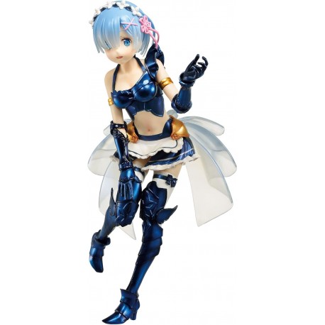 Figura Rem de Re:Zero con armadura de maid