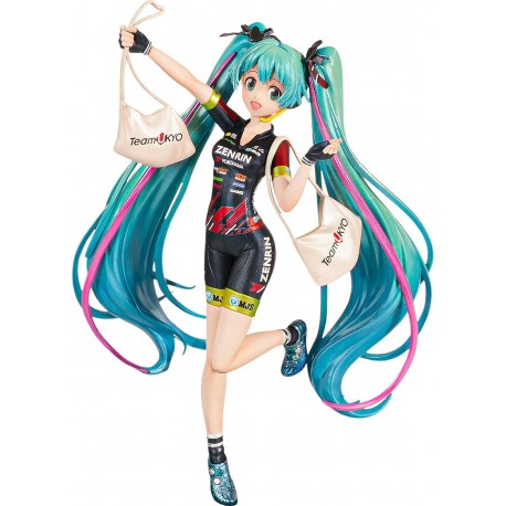 Figura Banpresto de Hatsune Miku Racing Chronicle de 17 cm.