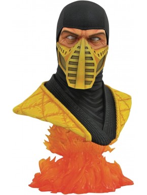 Busto de Scorpion Mortal Kombat 25 cm