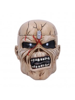 Bote de almacenamiento Iron Maiden The Trooper pintado a mano de 18 cm