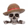 Caixa Decorativa Caveira Luffy Chapéu de Palha One Piece