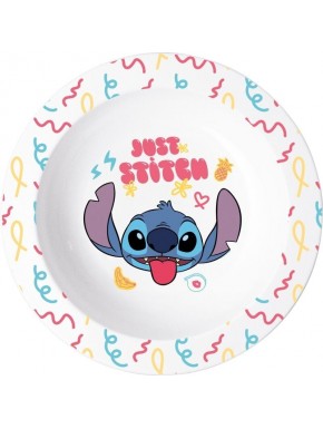 Cuenco micro de Stitch con diseño tropical