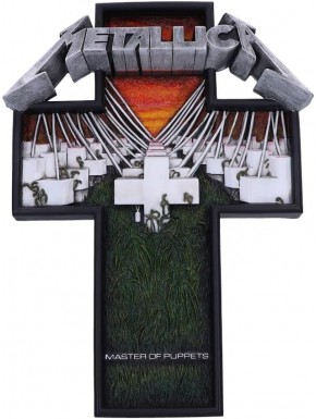 Placa de pared Metallica Master of Puppets 31,5 cm