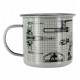 Taza metal Star Wars Naves Espaciales