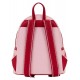 Mochila Mini Snoopy XO en rosa y rojo de Loungefly
