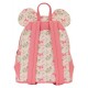Mochila Mini Minnie Mouse Floral de Loungefly rosa