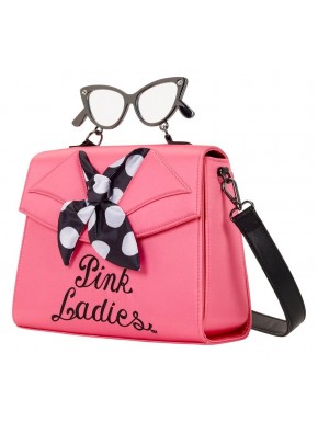 Bandolera rosa Grease Pink Ladies de Loungefly con detalles retro