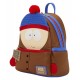 Mochila mini South Park Stan azul y marrón