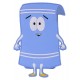 Porte-cartes bleu Towelie South Park par Loungefly