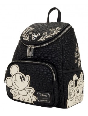 Mochila negra Disney Loungefly Mickey y Amigos