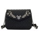 Bandoulière noire Disney Loungefly avec design de Mickey Mouse