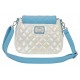 Bandolera Elsa Pearlescent azul y blanca de Loungefly