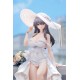 Estatua PVC Charybdis Azur Lane con vestido blanco