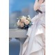 Estatua PVC Charybdis Azur Lane con vestido blanco