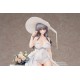 Estatua PVC Charybdis Azur Lane con vestido blanco