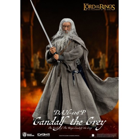 Figura articulada de Gandalf o Cinzento de 21 cm com acessórios