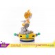 Statue de Tails de Sonic The Hedgehog sur base jaune