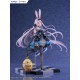 Estatua de Shimakaze de Azur Lane, 30 cm, vestida como conejo
