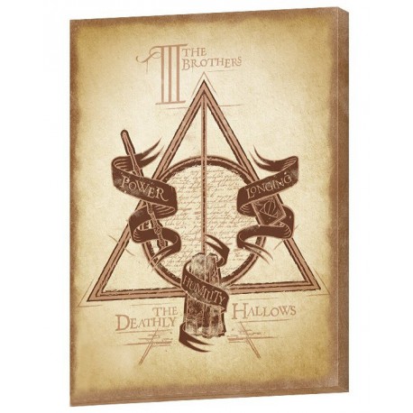 Box Canvas Harry Potter Deathly hallows