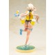 Estatua Megami Device Asra Aoi Ai 32 cm en PVC, colores azul y amarillo