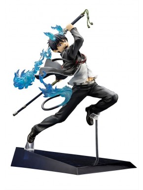 Estatua de Rin Okumura 30 cm con llamas azules