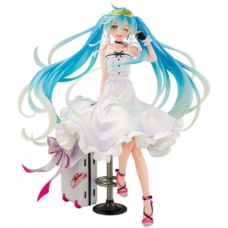 Estatua de Hatsune Miku GT Project Vacation Style de 24 cm