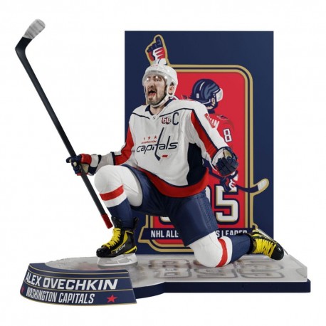 Statue Alex Ovechkin NHL 28 cm en uniforme des Capitals