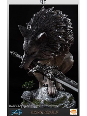 Estatua The Great Grey Wolf Sif de Dark Souls 64 cm
