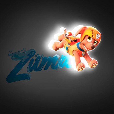 La lampe de mur de Patrouille Canine Zuma