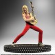 Statue Randy Rhoads Rock Iconz avec guitare et tenue rouge