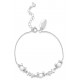 Pulsera oro blanco Mickey Mouse