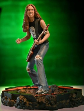 Estatua de Cliff Burton de Metallica 22 cm
