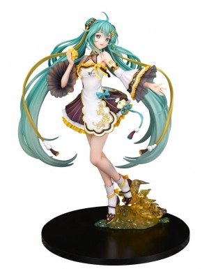Estatua de 27 cm de Hatsune Miku Mid-Autumn Festival
