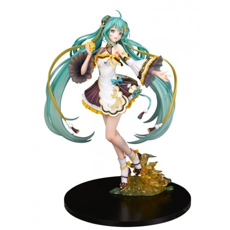 Estatua de 27 cm de Hatsune Miku Mid-Autumn Festival