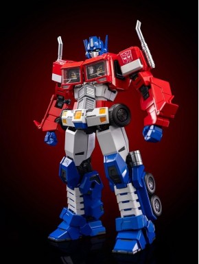 Figura Diecast Combot Optimus Prime 19 cm con LED