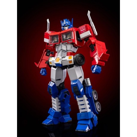 Figura Diecast Combot Optimus Prime 19 cm com LED